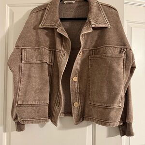 Zenana Outfitters Tan Jacket